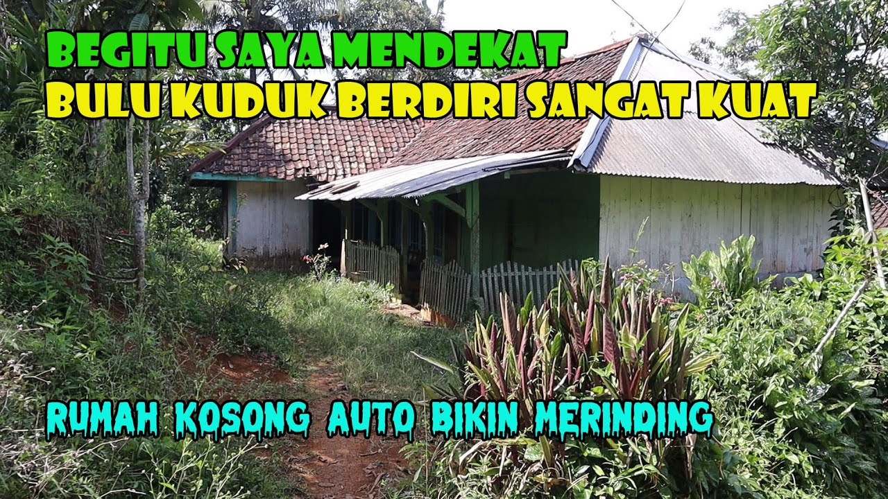 Sudah Terpencil... Banyak Rumah Kosong Pula. Aura Mistisnya Sangat Kuat.. Bikin Merinding.