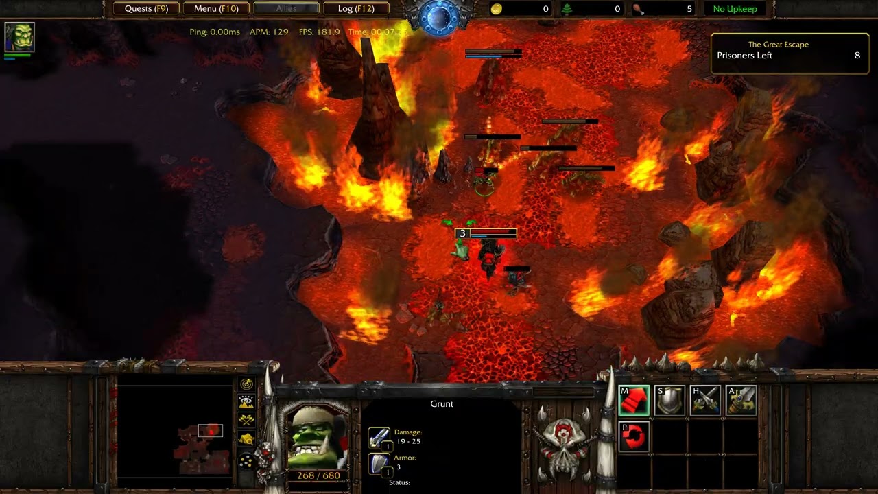 Warcraft 3: Вторжение в Калимдор (переработано): Огонь внизу! - 04