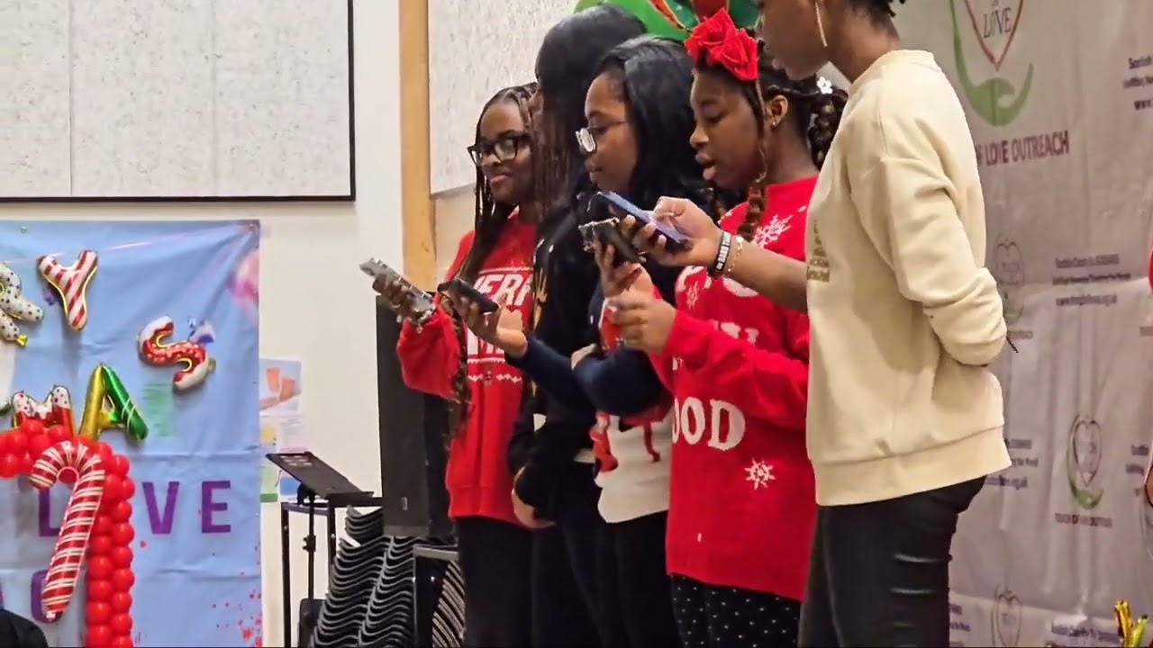 TOL Young Achievers building Creativity while engaging in Drumming and Singing 