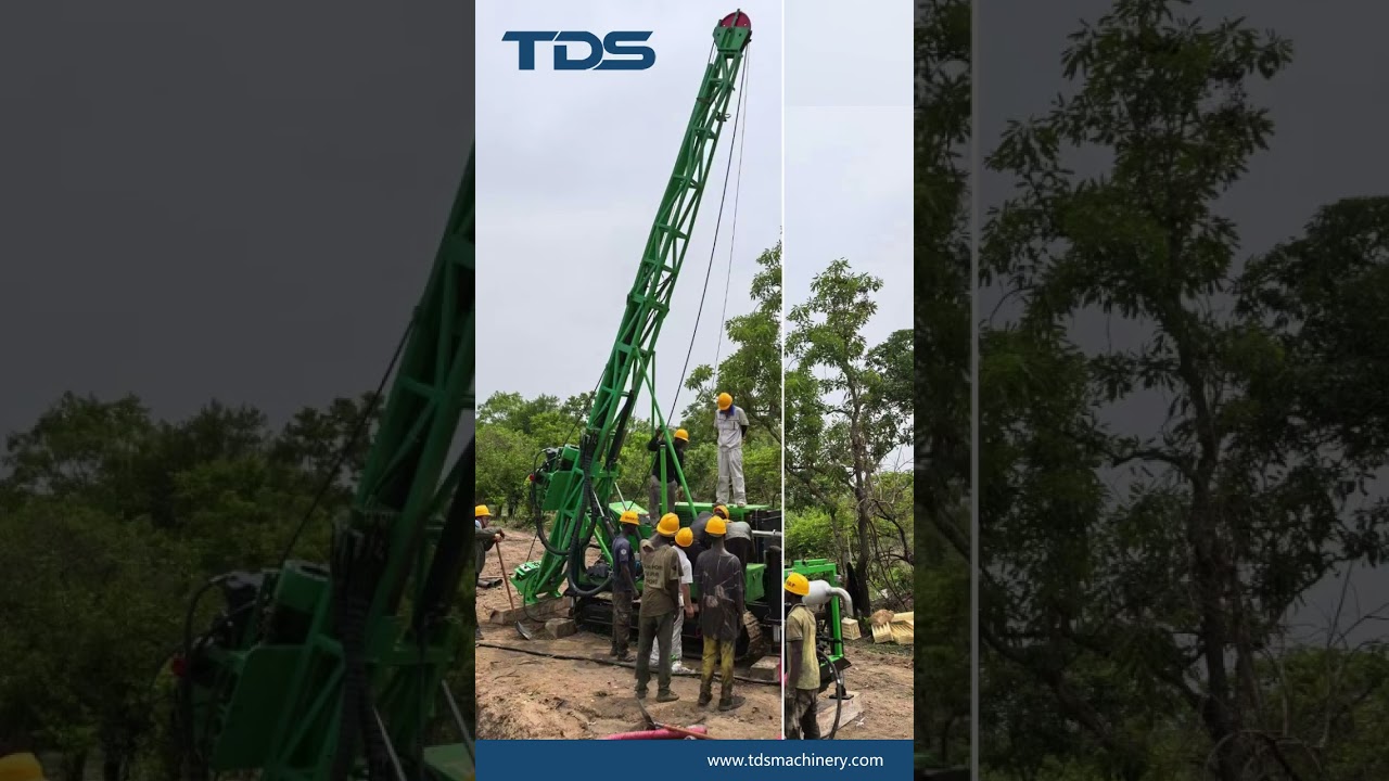 Our mining drills have strong power. #drillrig #workingrigs#mining