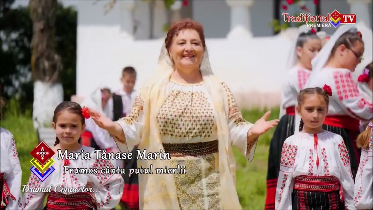 Maria Tanase Marin - Frumos canta puiul mierlii (Drumul conacelor - Traditional TV - 16.06.2024)