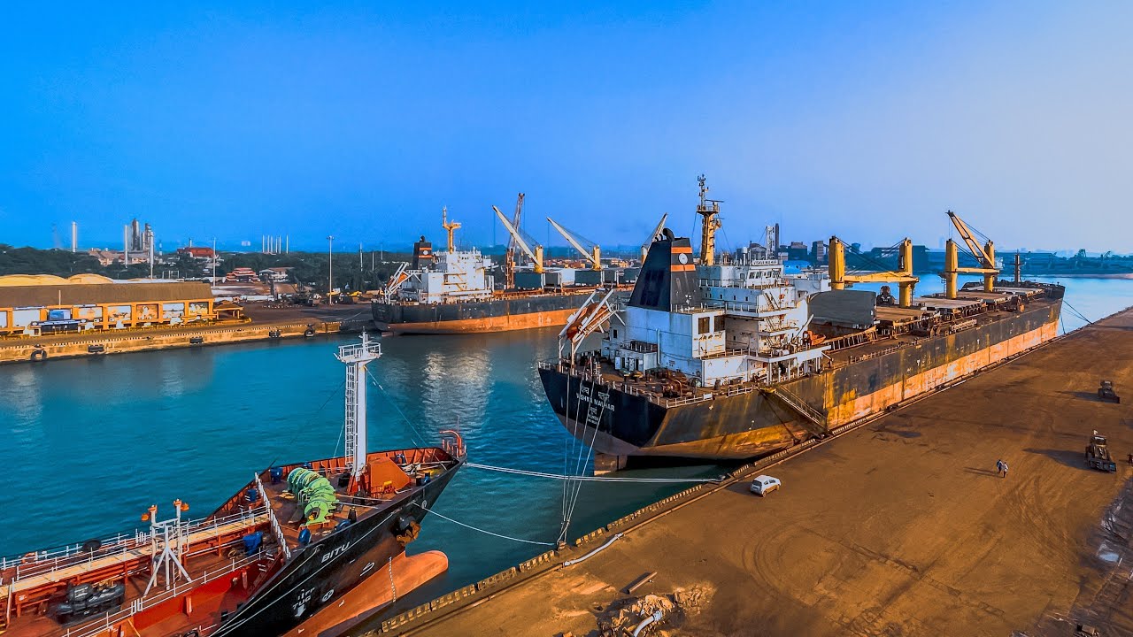 🛳️New Mangalore Port | The Only Major Seaport In Karnataka | Indian Seaports