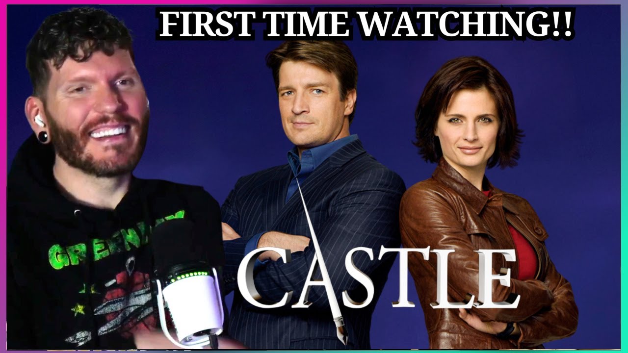 I watched CASTLE for the first time in 2024! | Castle 1x1 'Flowers for Your Grave' REACTION