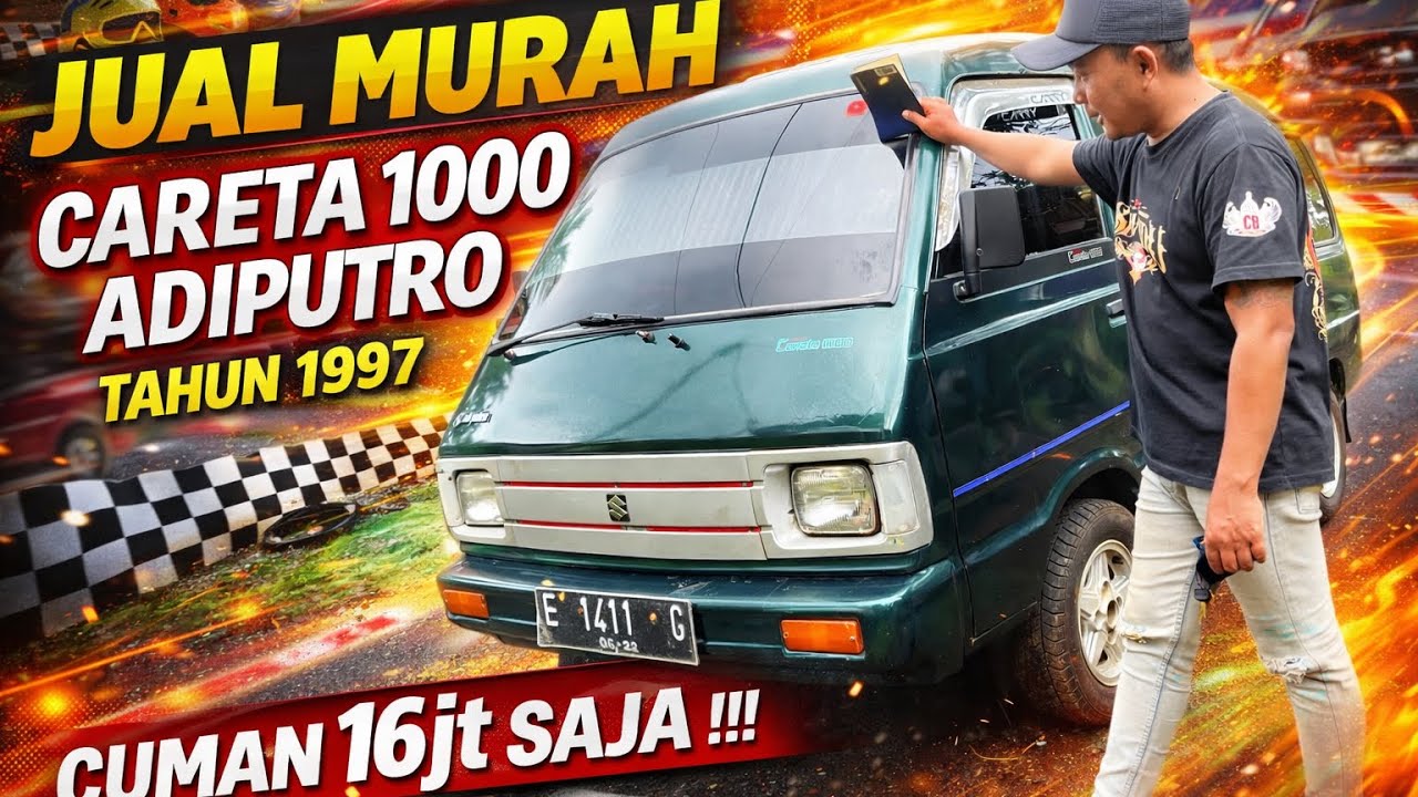 MEWAH PADA MASANYA,CERRY 1.0 KAROSERI ADIPUTRO TAHUN 1997 || 16juta saja ❗️❗️❗️