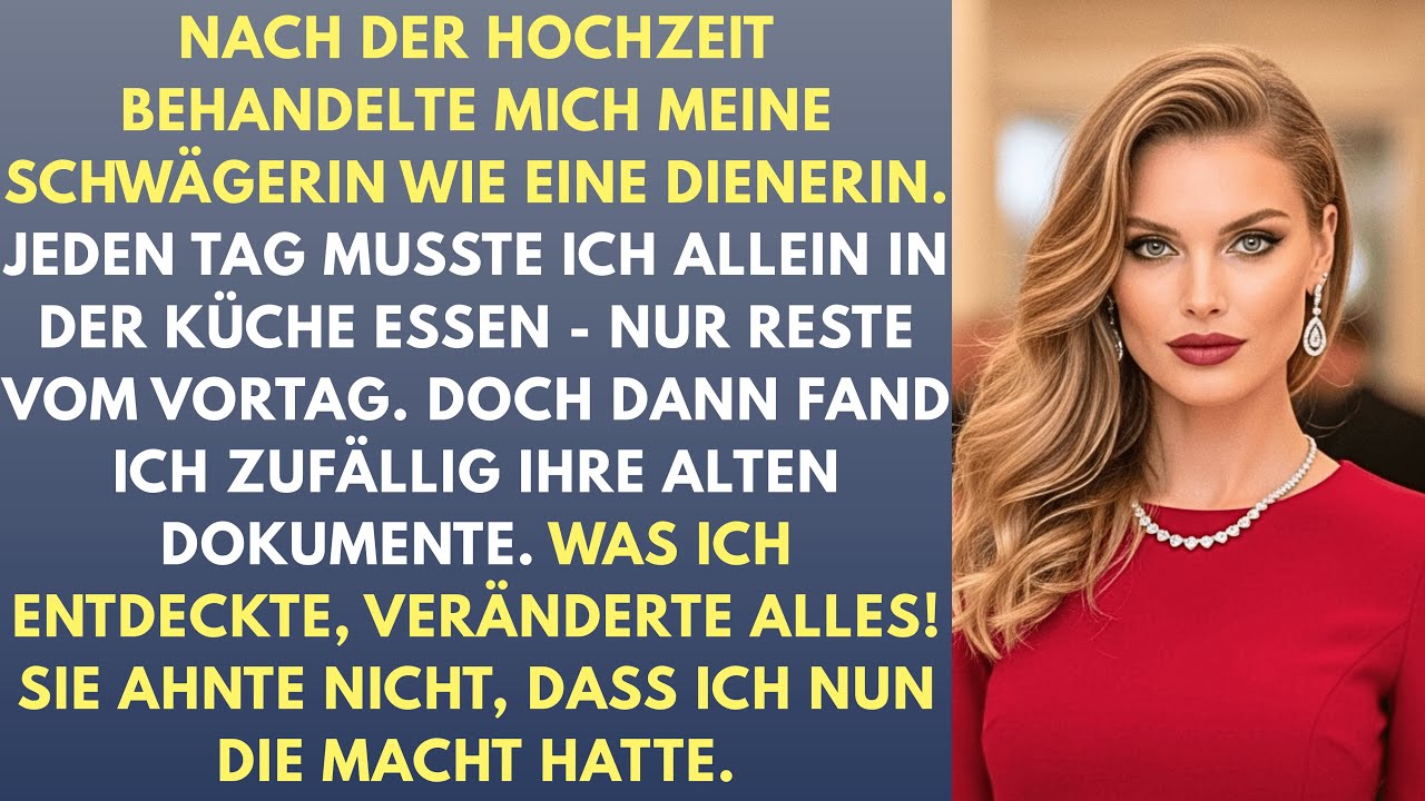 Schwägerin zwang mich 3 Jahre lang Reste zu essen - bis ich ihr dunkles Geheimnis entdeckte...