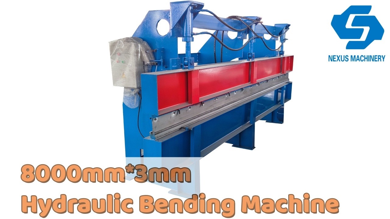 【NEXUS MACHINERY】8000x3mm Hydraulic Bending Machine #bendingmachine