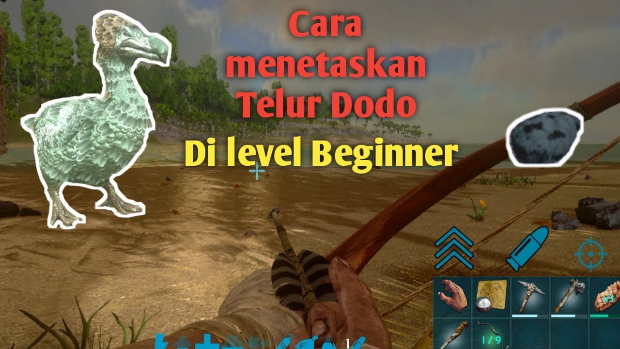 Cara mudah menetaskan telur Dodo | Ark Survival Evolved mobile indonesia