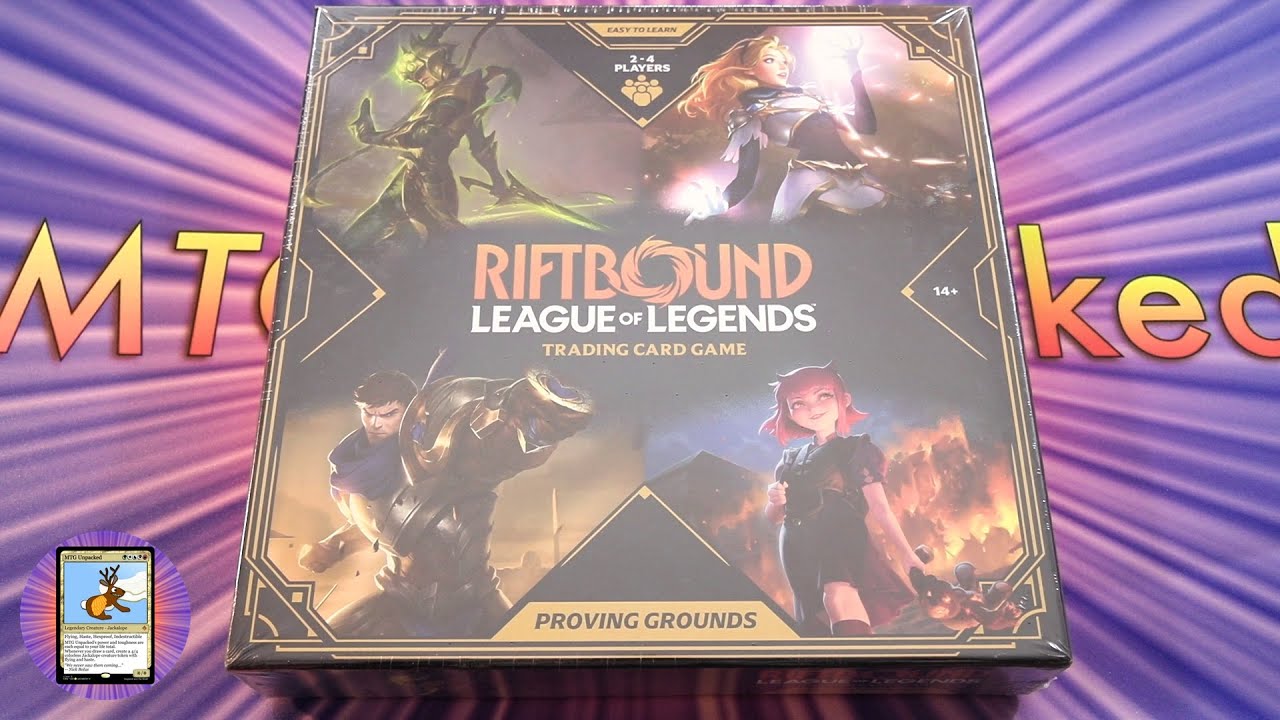 Riftbound: League of Legends TCG Proving Grounds Unboxed