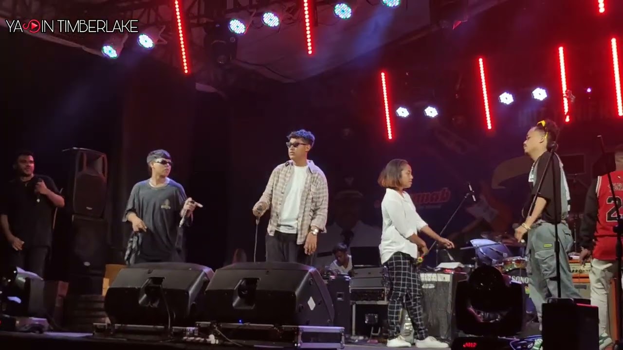 SHINE OF BLACK, FULL KONSER DI DIRGAHAYU BATALYON INFATERI 753 NABIRE