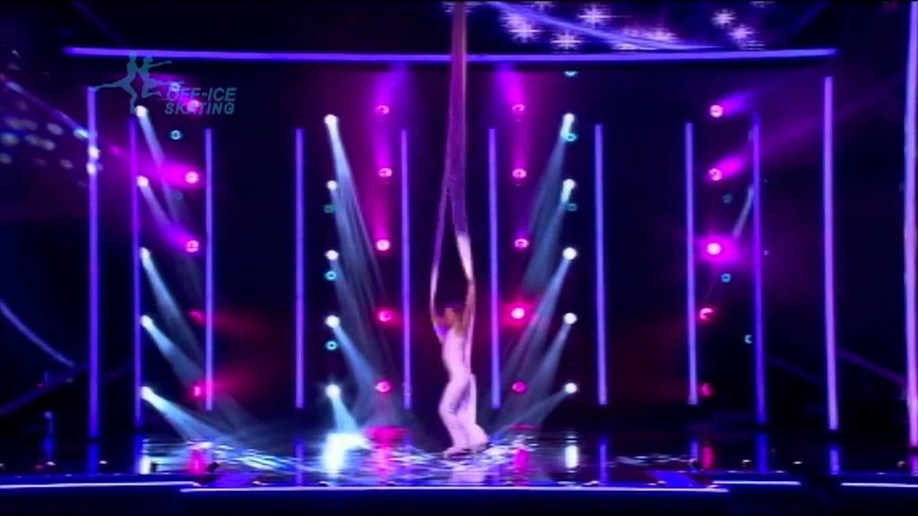 Dan Whiston Performing on the Royal Variety Show 2010 in Off-Ice Skates