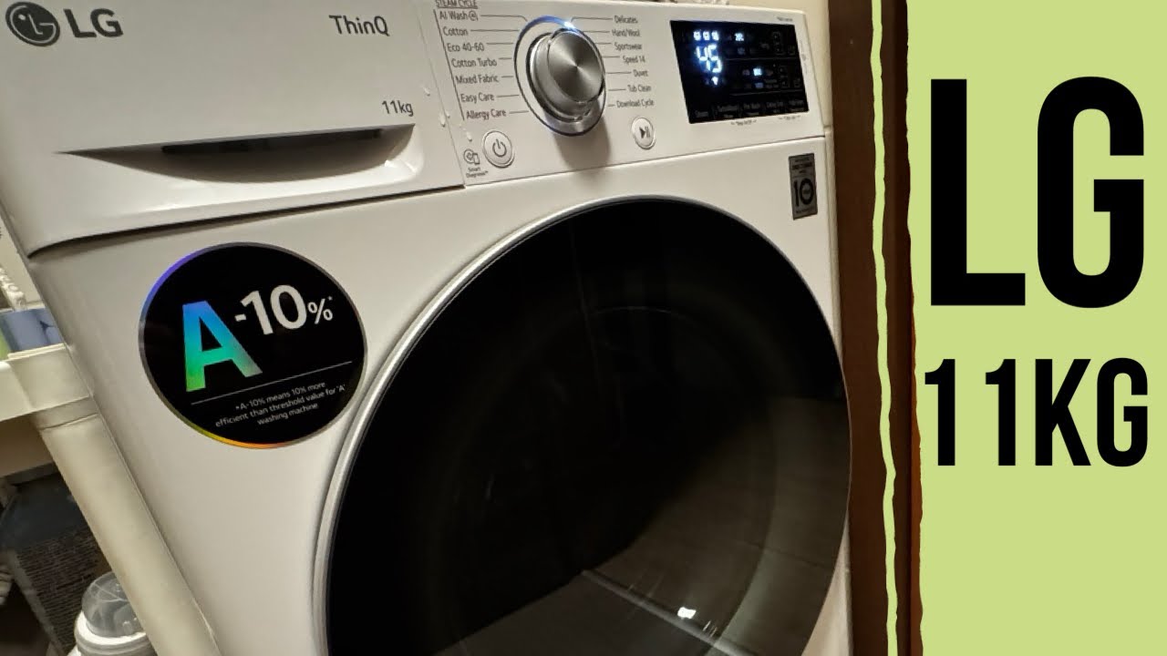 LG F4WR311S1WA ThinQ Washing Machine – Powerful 11kg Steam Wash Explained!