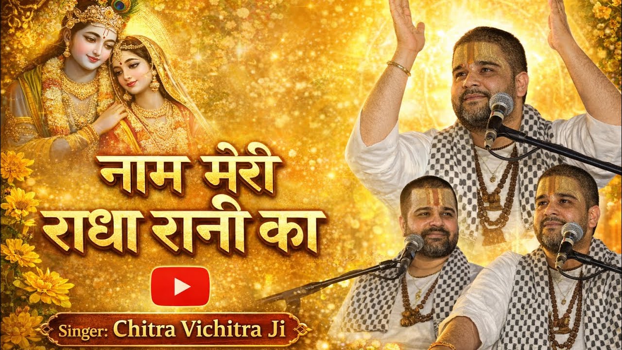 Naam Meri Radha Rani Ka | नाम मेरी राधा रानी का | Chitra Vichitra Ji | Radha Rani Bhajan