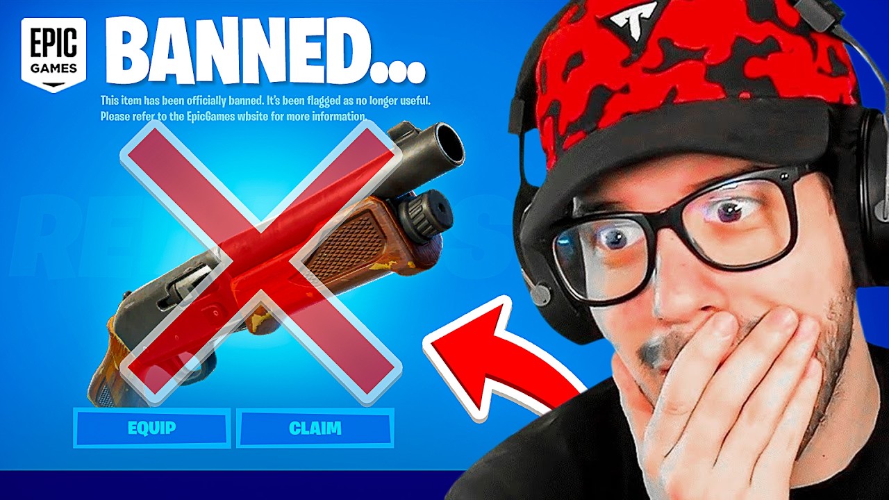 Shotguns Are BANNED in Fortnite!
