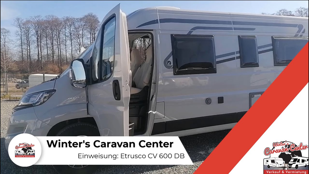 Einweisung zum Wohnmobil Etrusco CV 600 DB - Winter's Caravan Center