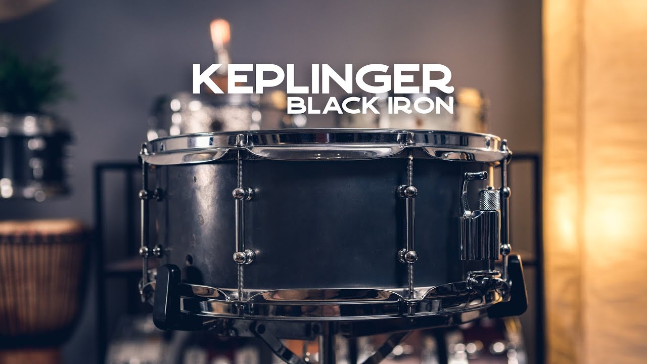 Snare Spotlight: Keplinger Black Iron Snare Drum