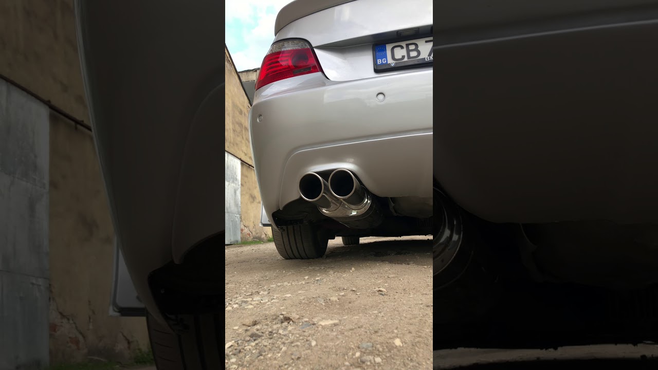 BMW e60 525i M54B25 Sport Exhaust Muffler