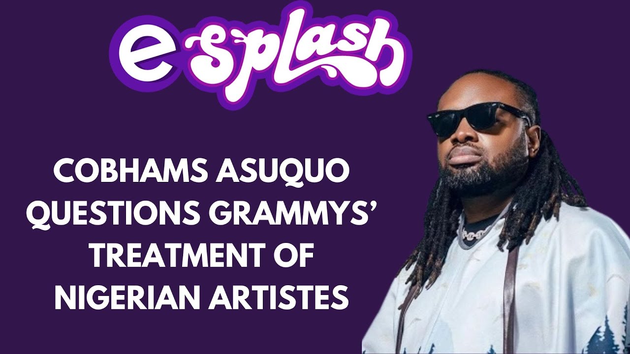 Cobhams Asuquo questions Grammys’ treatment of Nigerian artistes