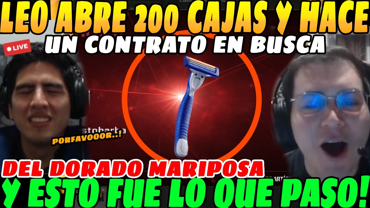 😲LEO abre 200 CAJAS y hace CONTRATO en BUSCA de su MARIPOSA con la gente de DISCORD y ESTO PASO😲