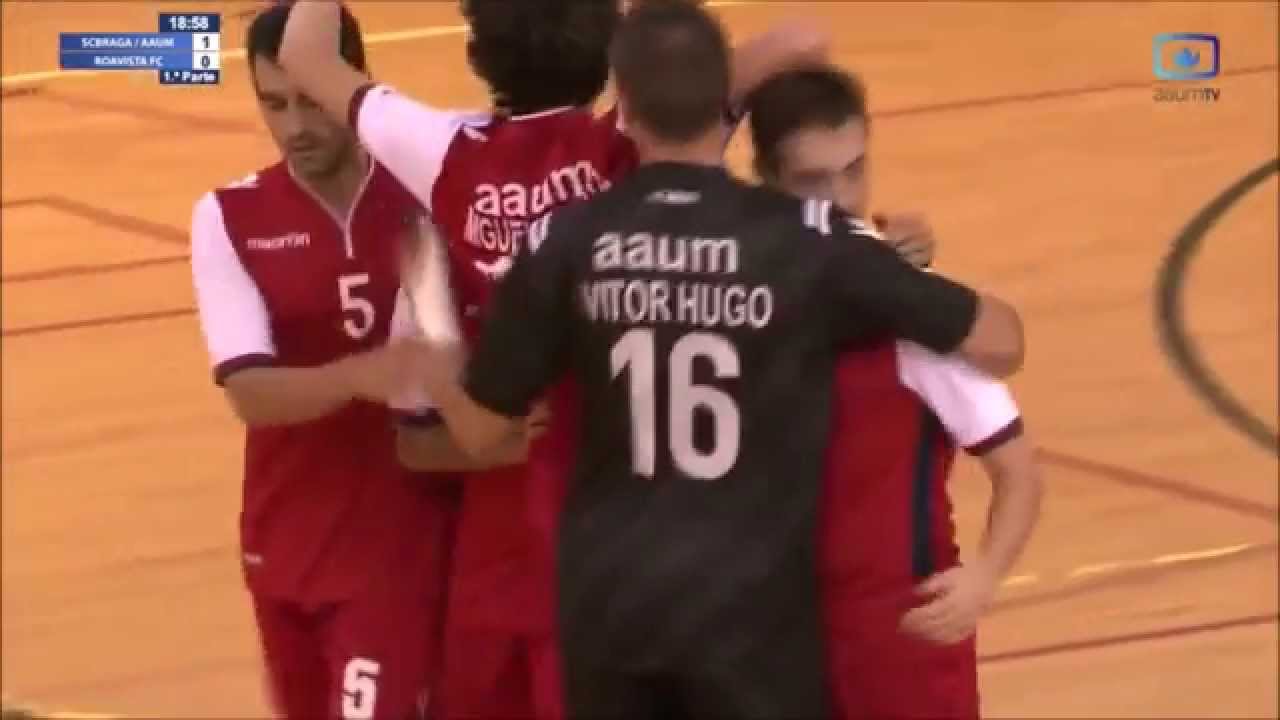 SC Braga/AAUM 8-2 Boavista (3.ª jornada da Liga Sport Zone de Futsal)