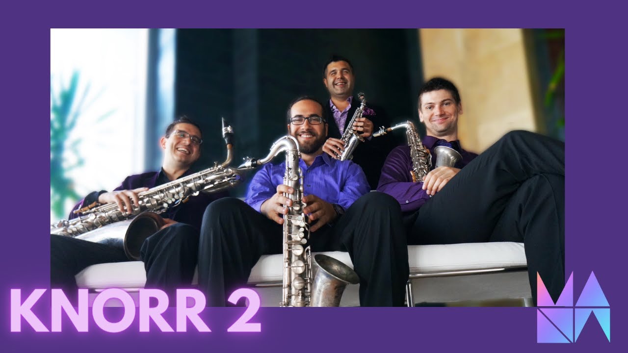 MANA QUARTET | Dan Knorr Saxophone Quartet II. (WORLD PREMIERE) | ETHOS NEW MUSIC SOCIETY