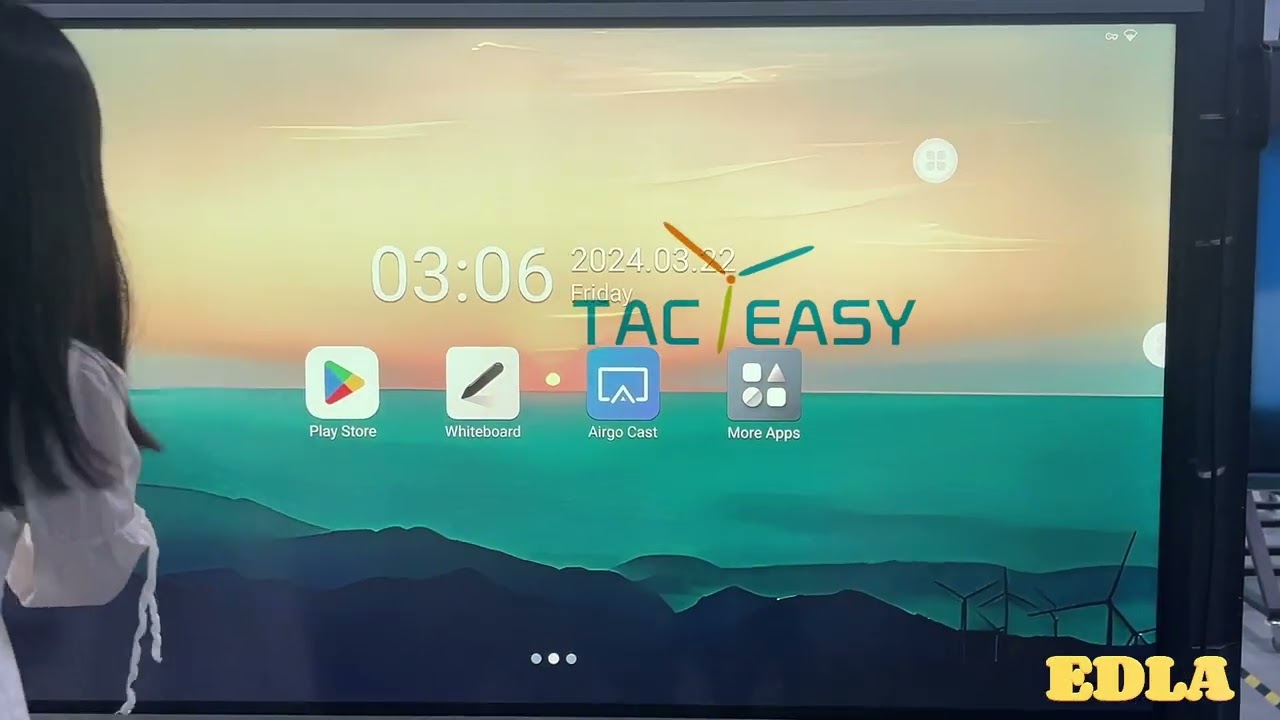 Tacteasy interactive display, Google EDLA certification