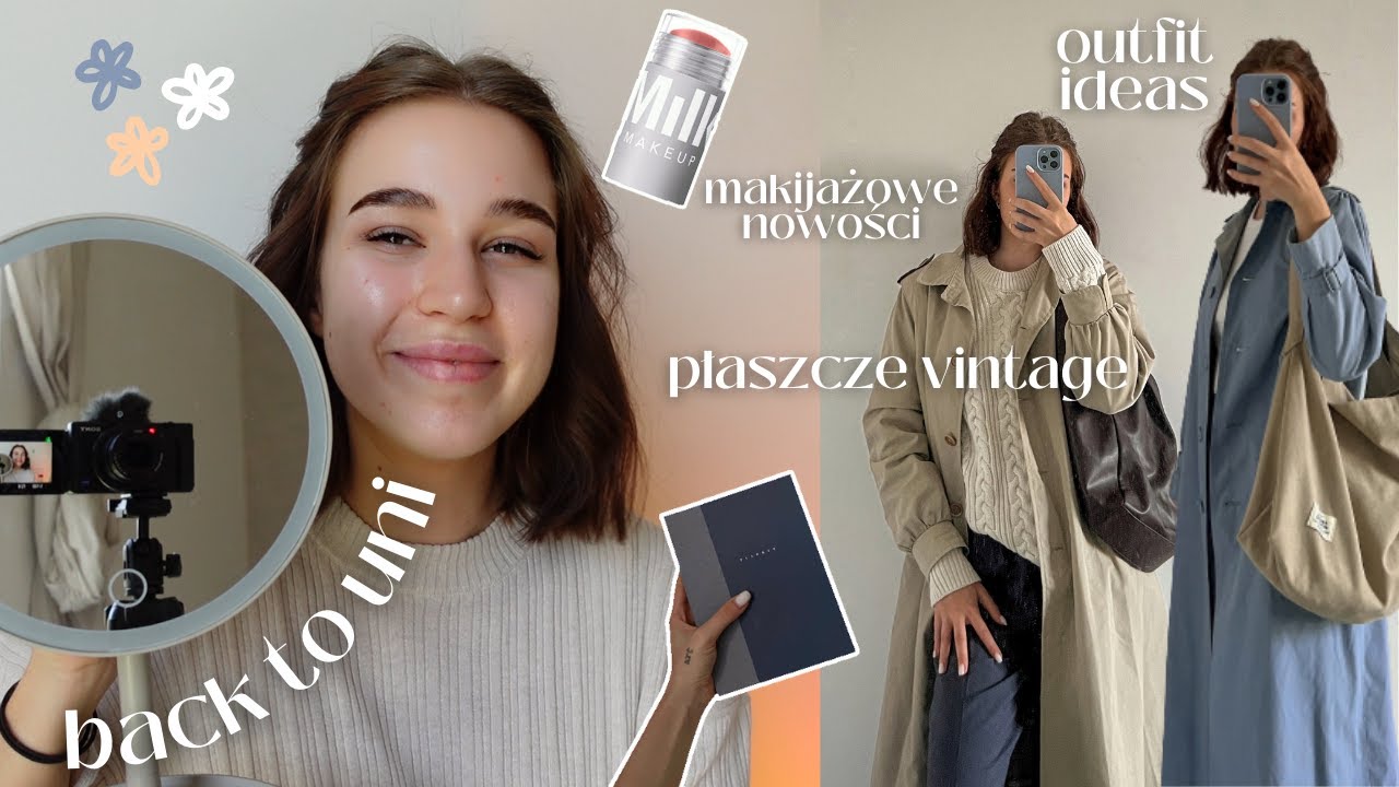 BACK TO UNI: haul, styl&oacute;wki, co jest w mojej torbie na uczelnię