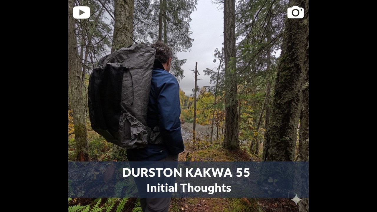 Gear Talk - Durston Kakwa 55 backpack (2025 version)
