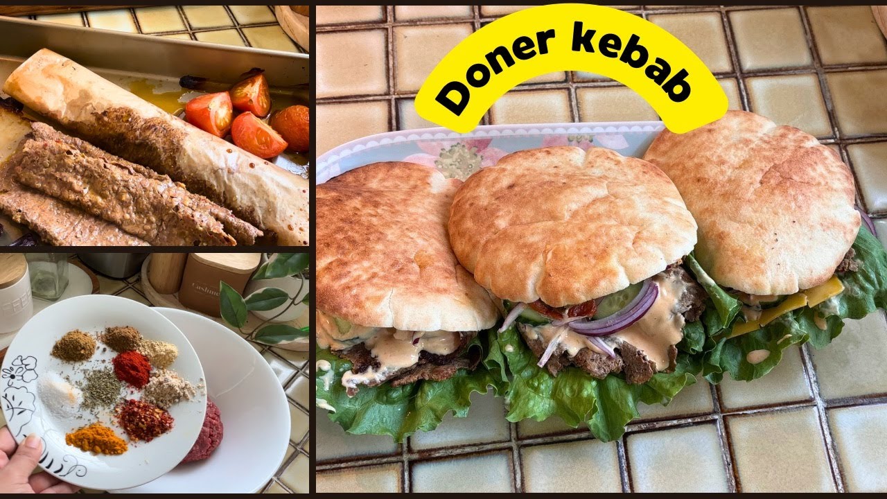 Viral Doner Kebab Recipe Everyone Making__Easy ,Juicy,Oven baked//Without Oven 