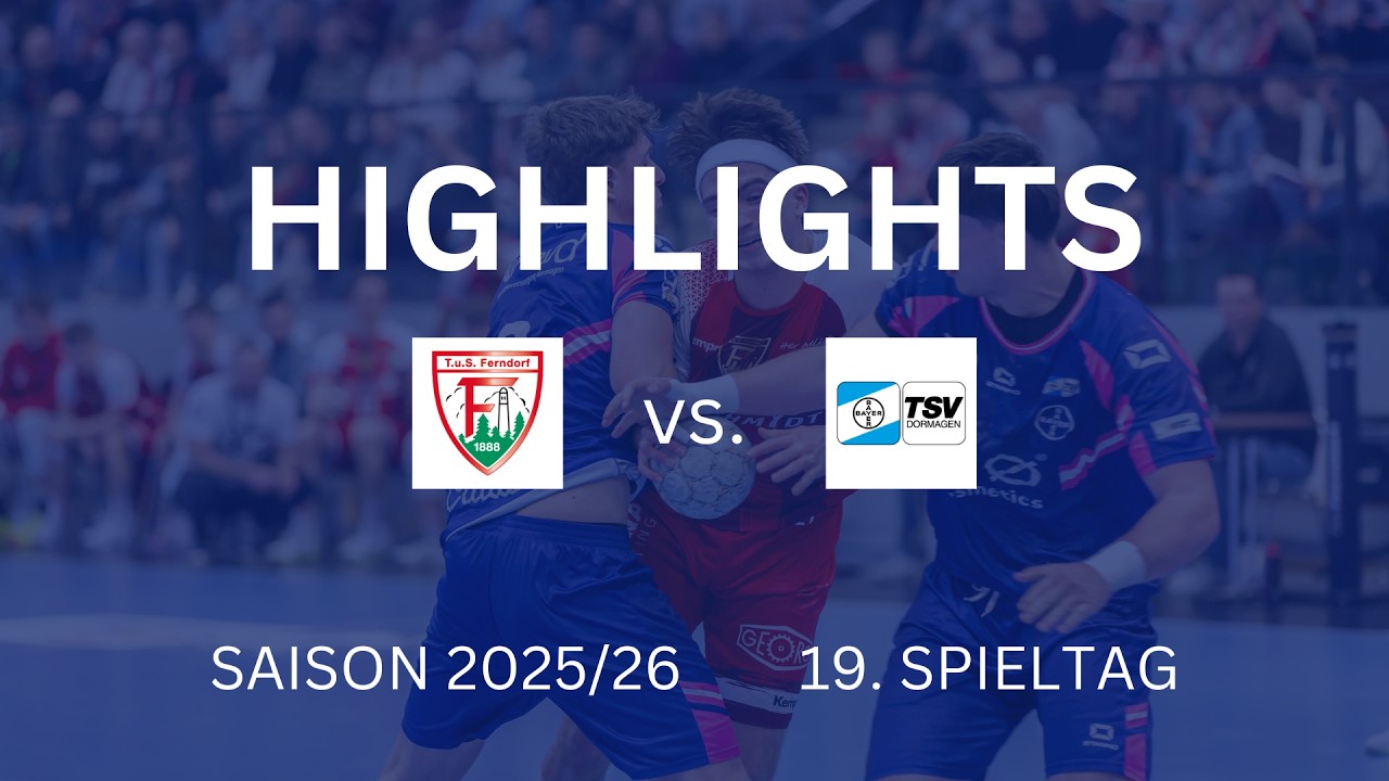 TuS Ferndorf vs. TSV Bayer Dormagen // 19. Spieltag // 2. Handball-Bundesliga