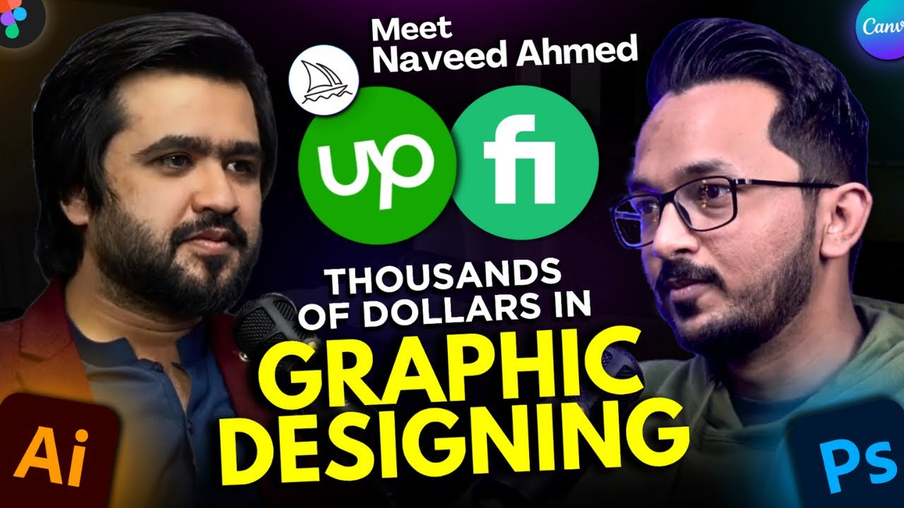 Thousands of Dollars in Graphic Design featuring Naveed Ahmed