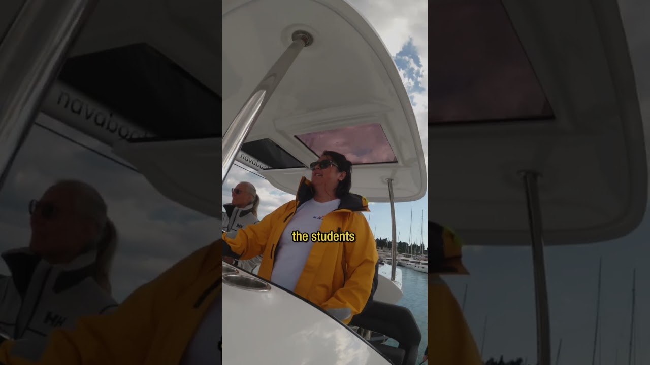 How to Leave a Tight Dock With a Catamaran -- Spring Line Technique (RAW Lesson)