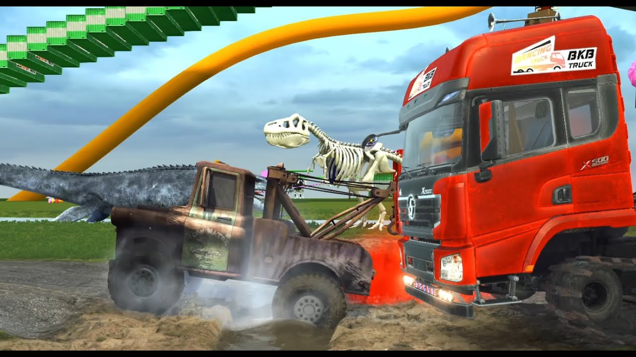 OHIO TRUCK ANOMALI FUNNY DANCE TRUCK MOBIL XE TẢI NHẢY TRUK JOGET OLENG LUCU 005