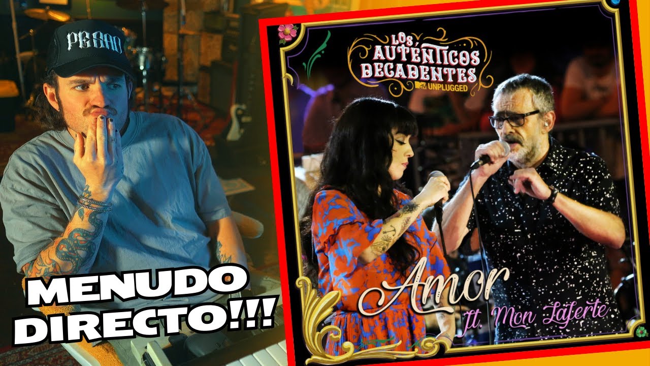 AMERICANO reacciona a Los Auténticos Decadentes - Amor (Ft. Mon Laferte)