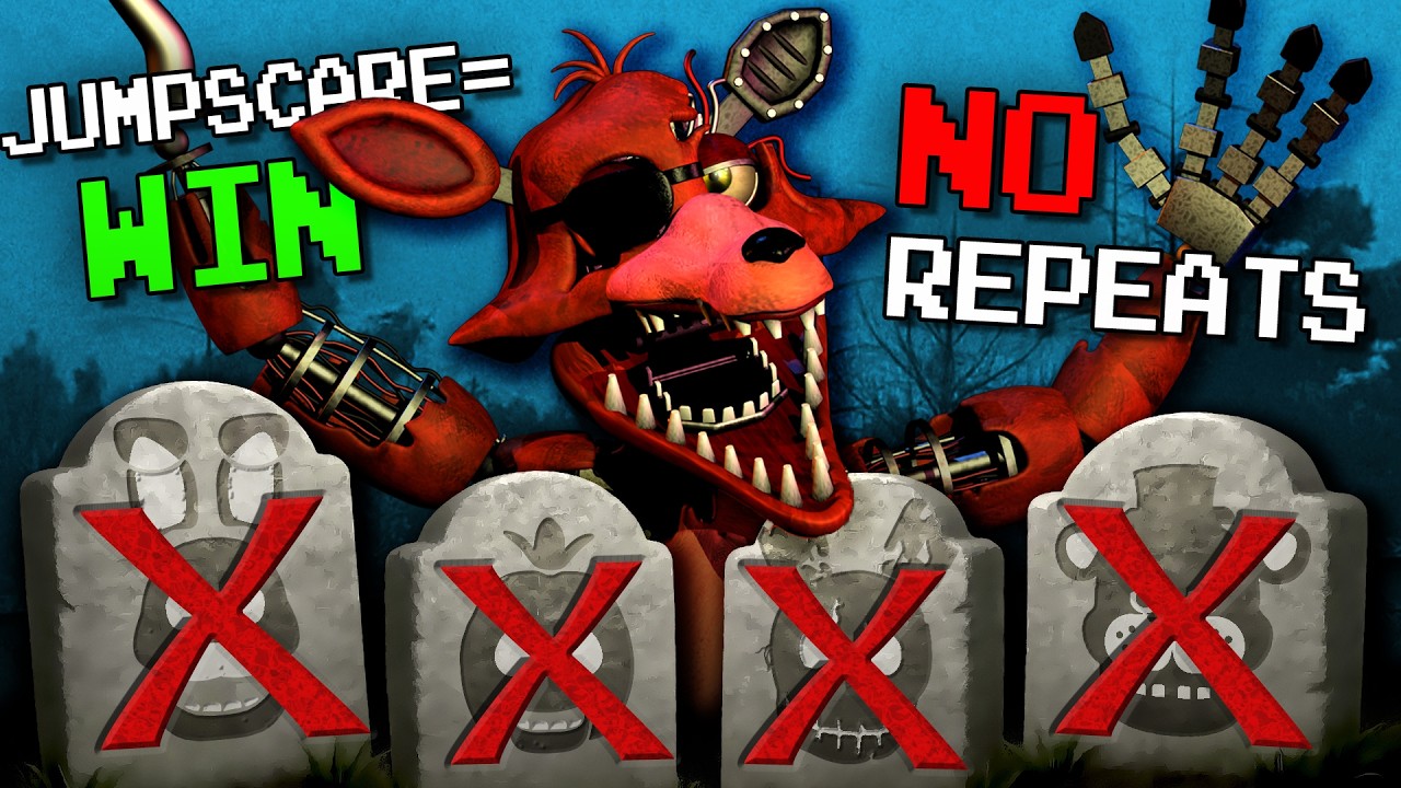 The FNAF Jumpscare Speedrun NUZLOCKE 2.0