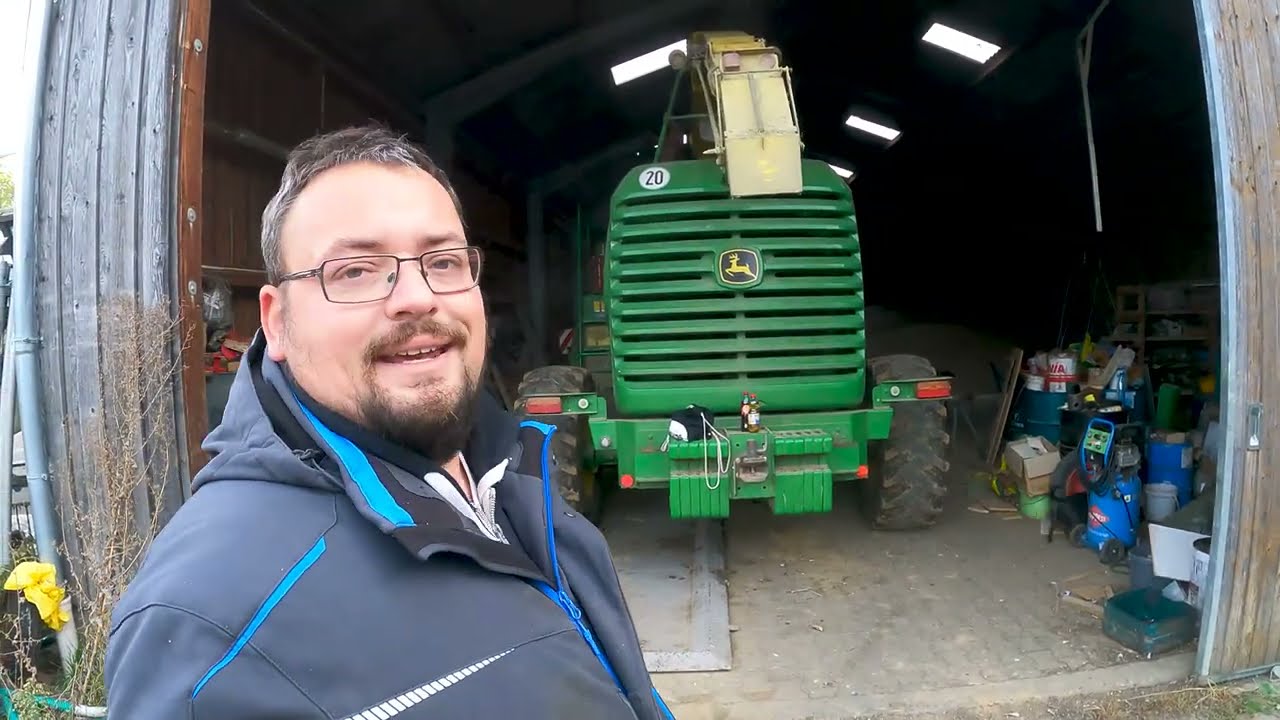 Lohn Häckseln ( ja es gibt n Fendt zu sehen) und Futter Nacherwärmung