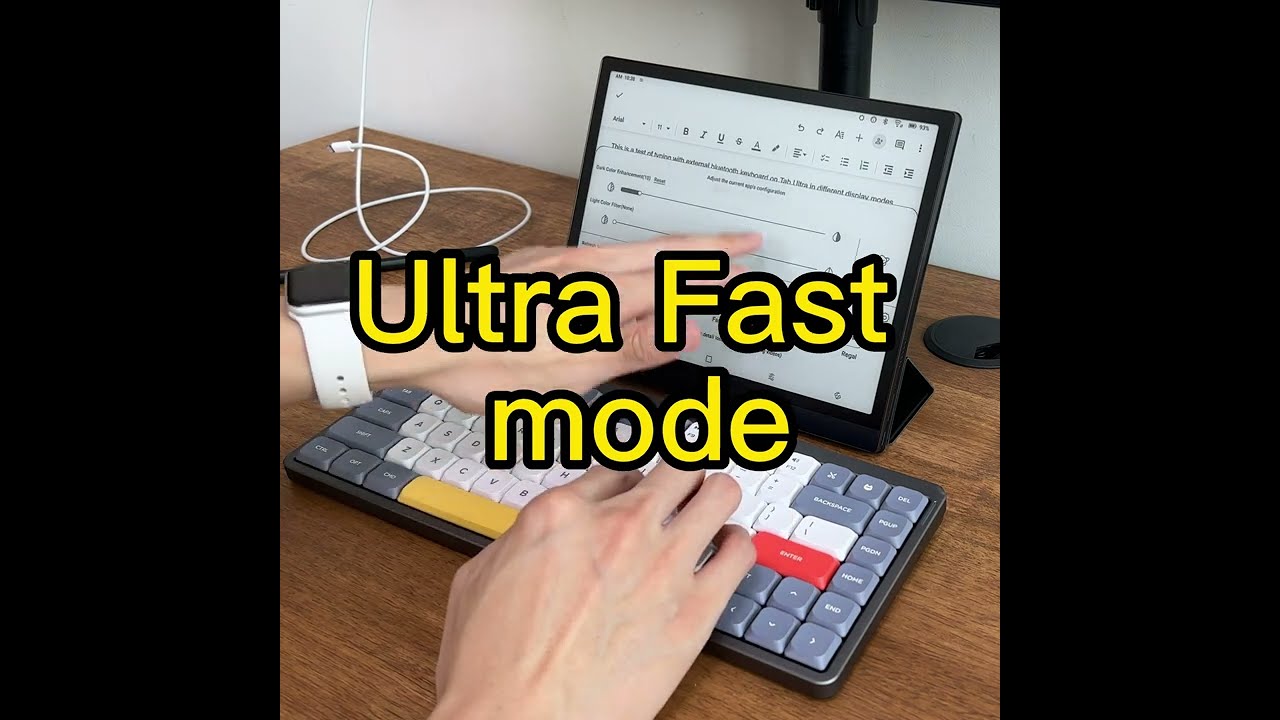 Tab Ultra is a great e-ink typewriter