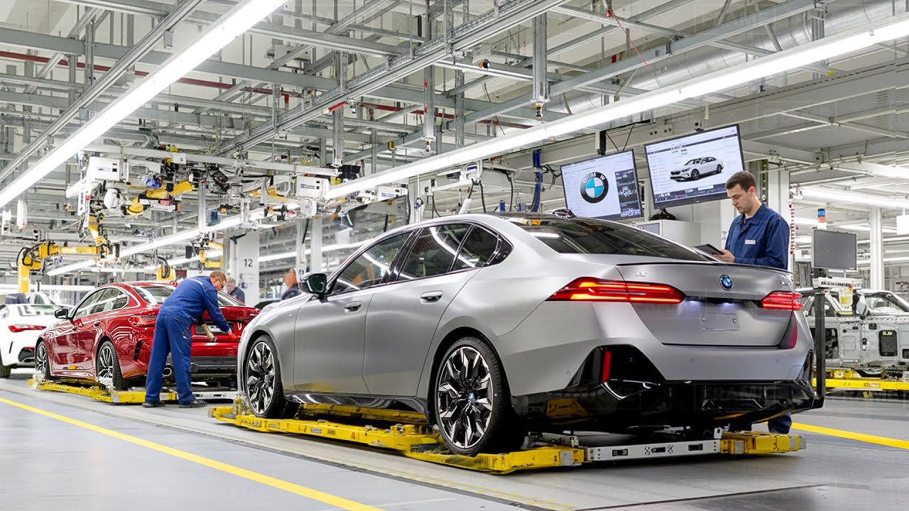 Inside Advanced Germany’s Factory Producing the New BMW i5 Electric