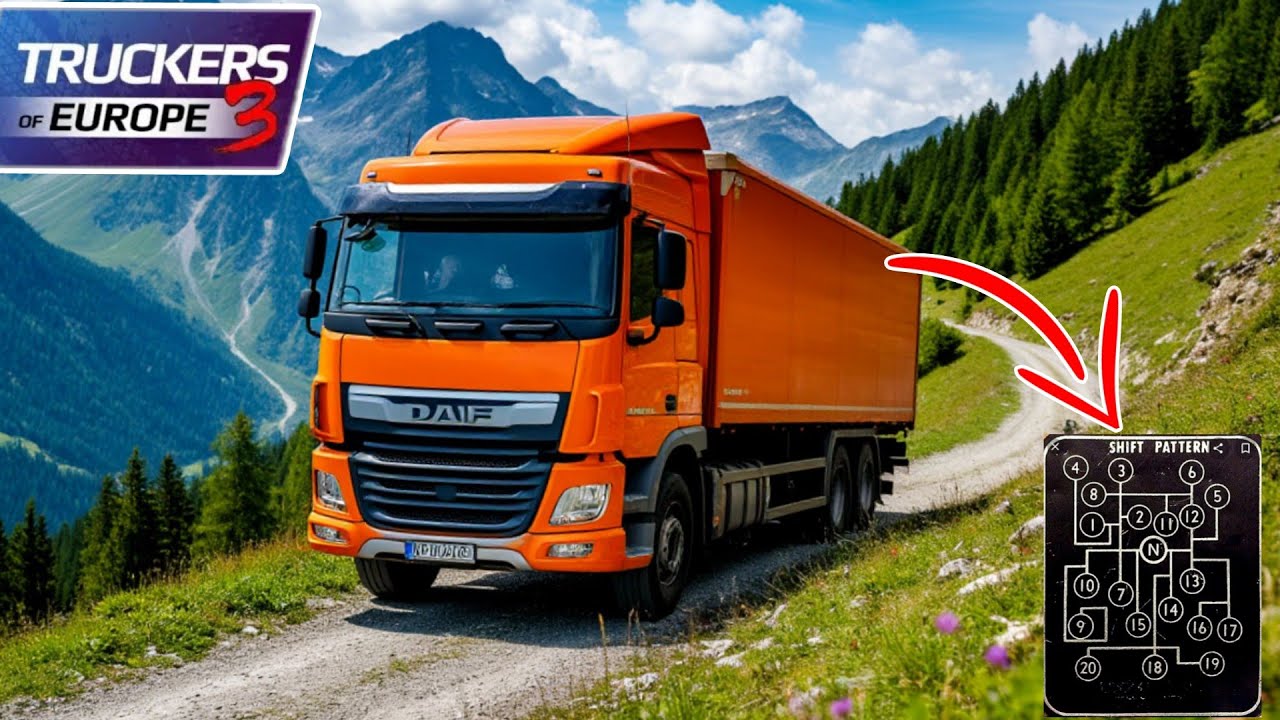 ТЯЖЁЛЫЙ РЕЙС В ГОРЫ НА МЕХАНИКЕ В ИГРЕ TRUCKER OF EUROPE 3