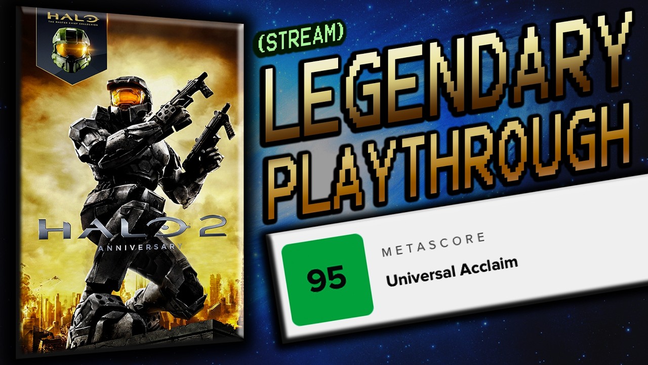 Playing HALO 2 (MCC) on Legendary pt.1