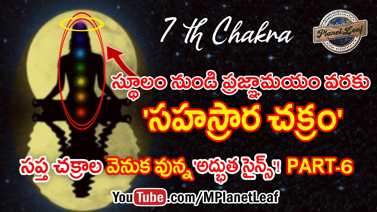 7 Chakras P-6 స్థూలం నుండి ప్రజ్ఞామయం వరకు - సహస్రార చక్రం Shocking Truth and Science Behind Chakras