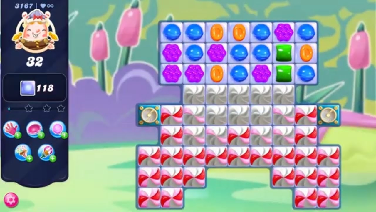 Candy Crush Saga LEVEL 3167 NO BOOSTERS (new version)🔄✅
