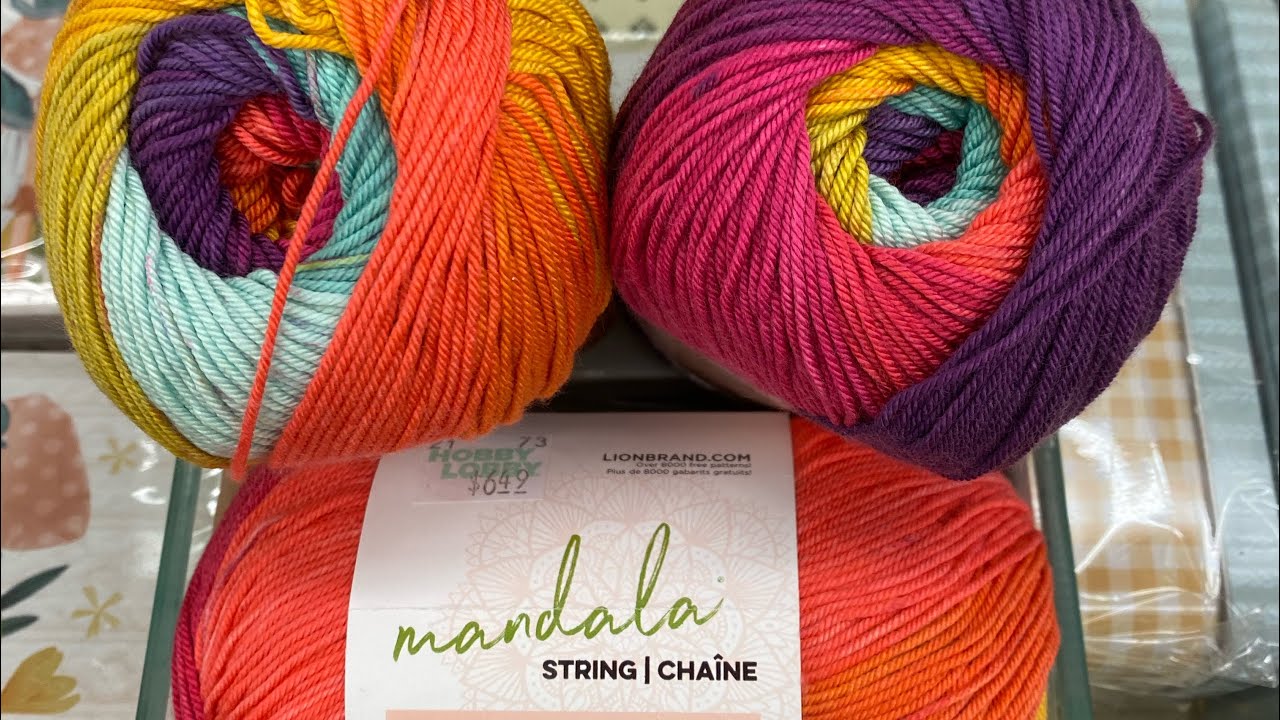 NEW Mandala String Yarn #yarnreview