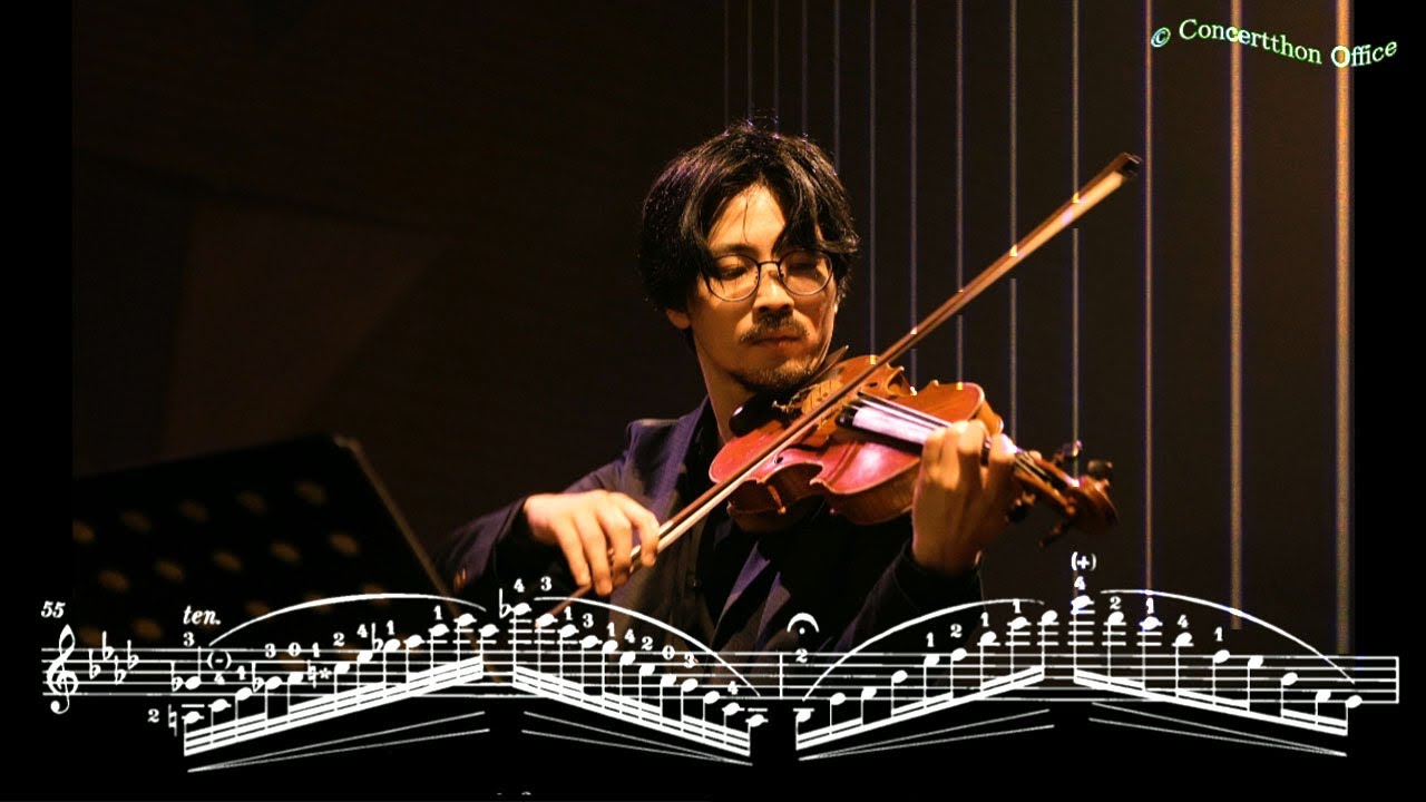 【超絶技巧】Henrich Wilhelm Ernst Etude No.１from 6 polyphonic etudes【楽譜付き】