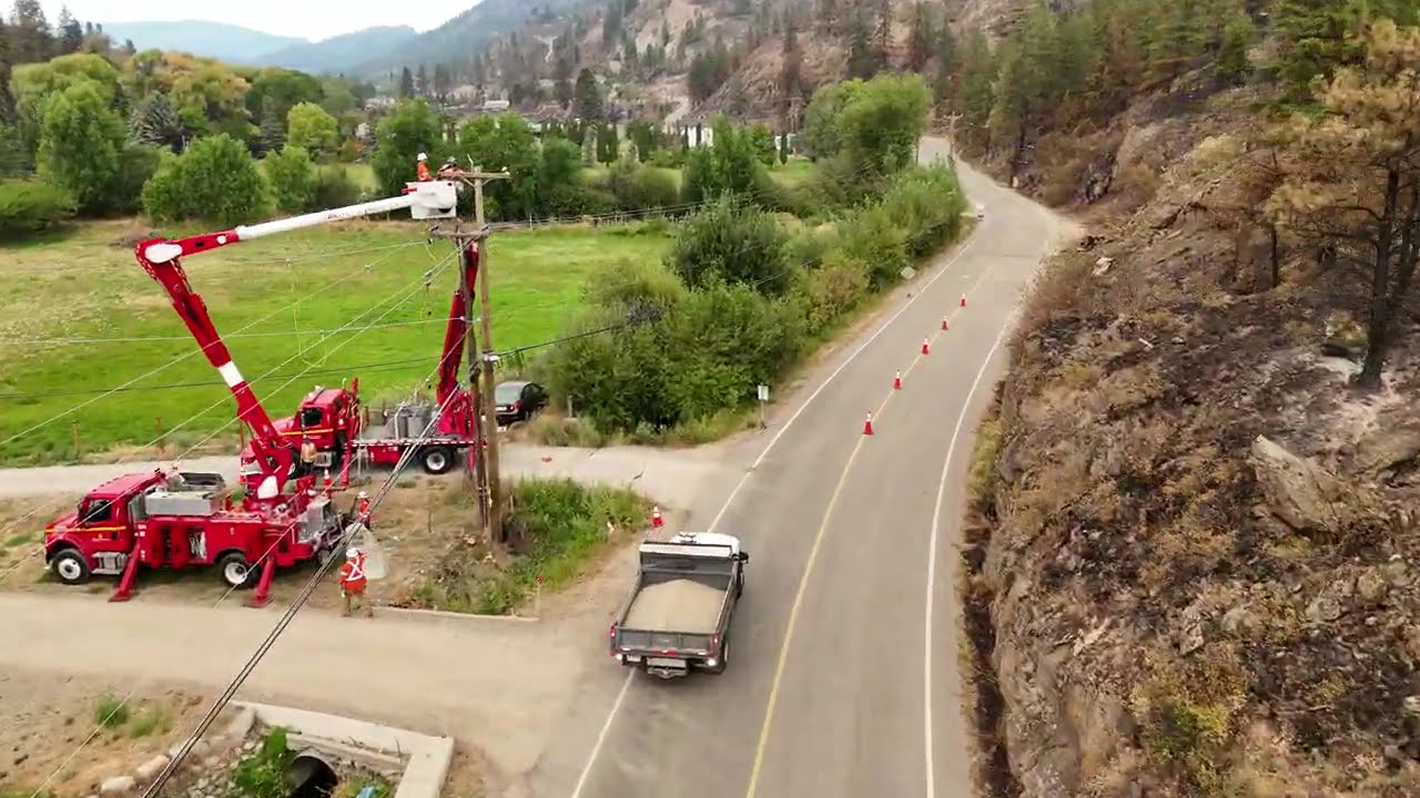 Bald Range Fire - Line Rebuild