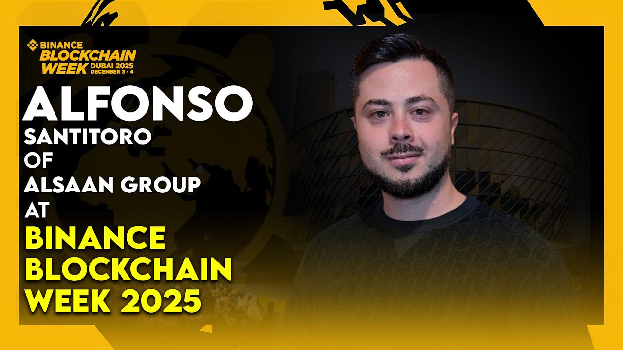 Альфонсо Сантиторо: генеральный директор ALSAAN Group | Binance Blockchain Week 2025