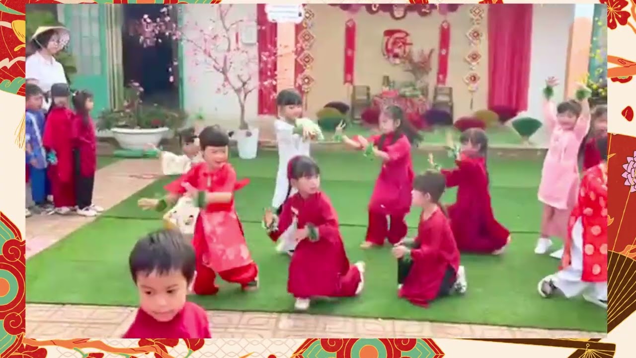lớp lá 3 chào năm mới