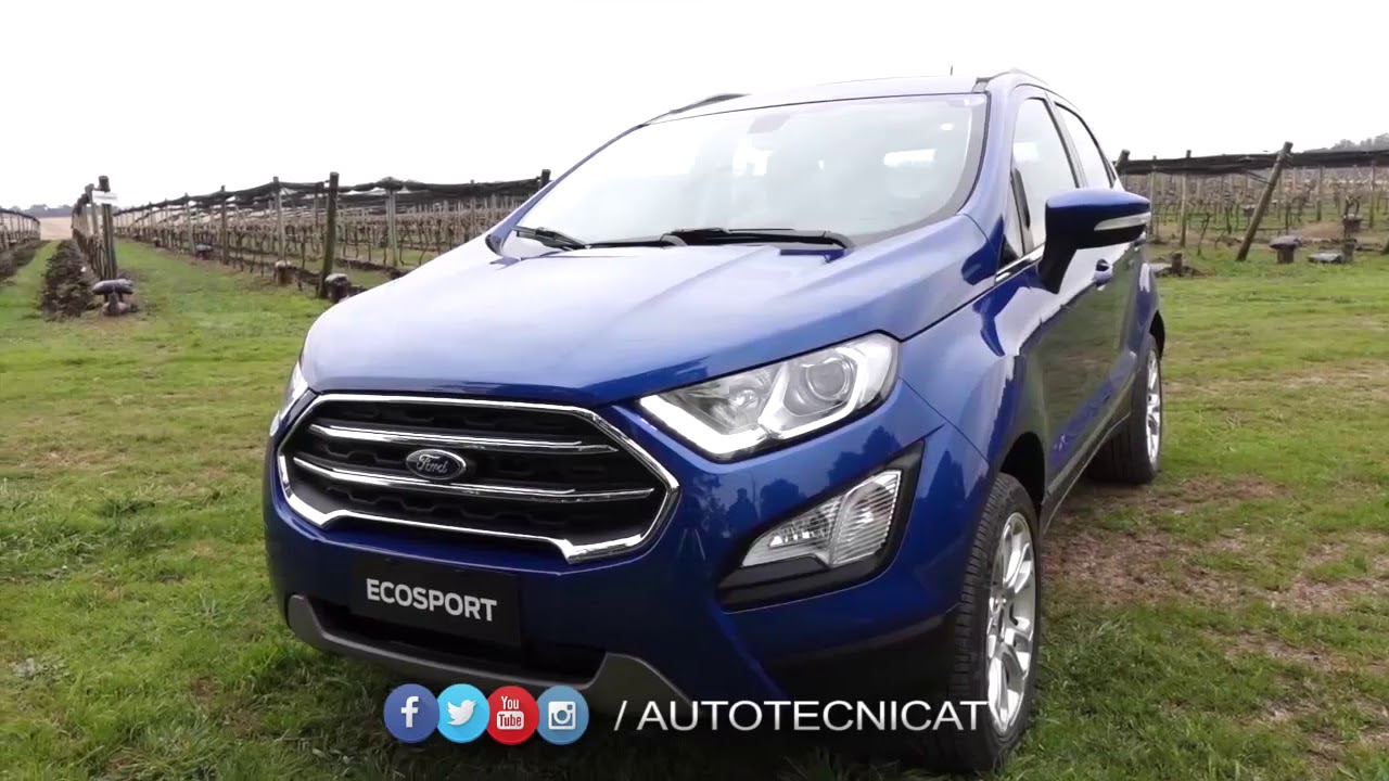Test Informe ECOSPORT 2018 Nuevo Motor 1.5L Dragon 3 cilindros.