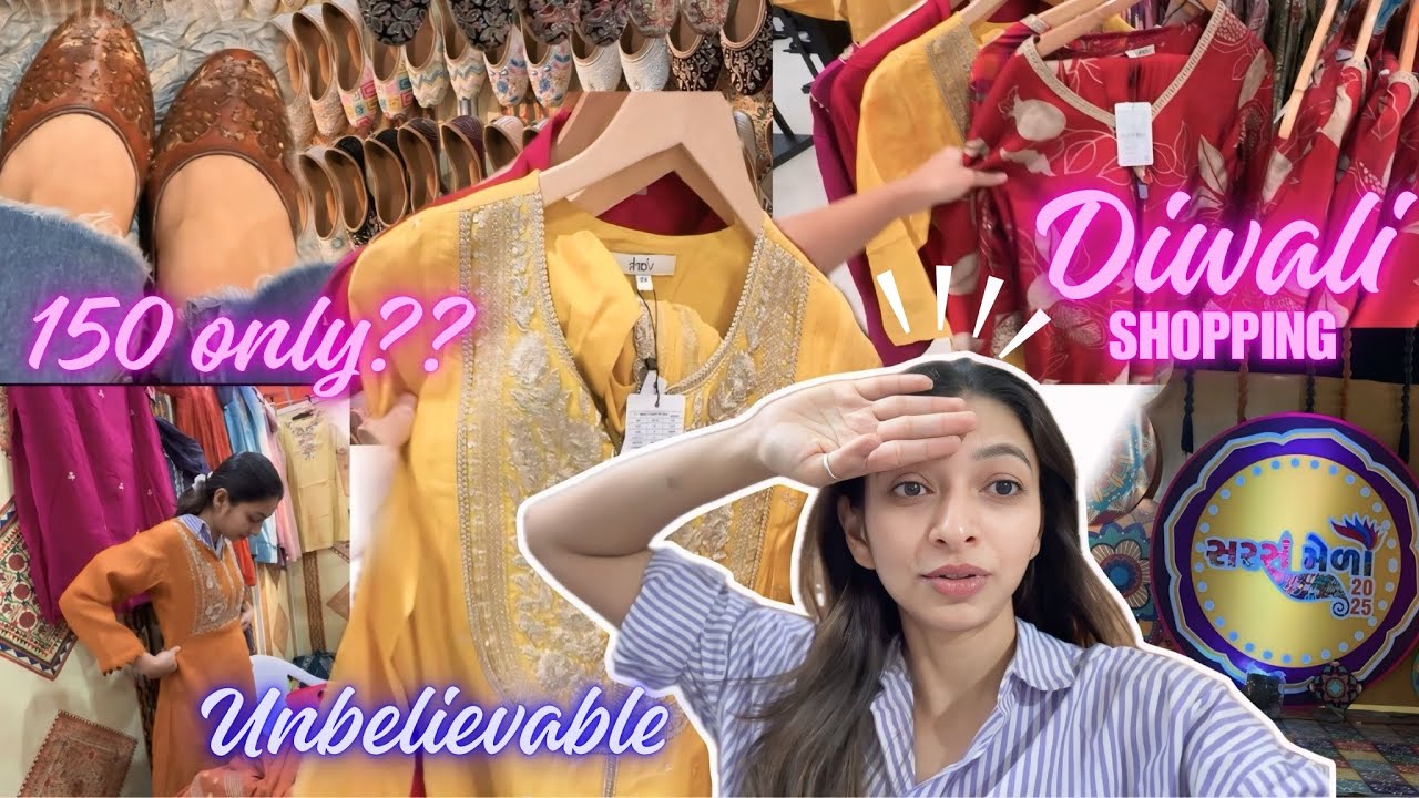 🫣Unexpected ￼Diwali shopping vlog 🛍️westside❌