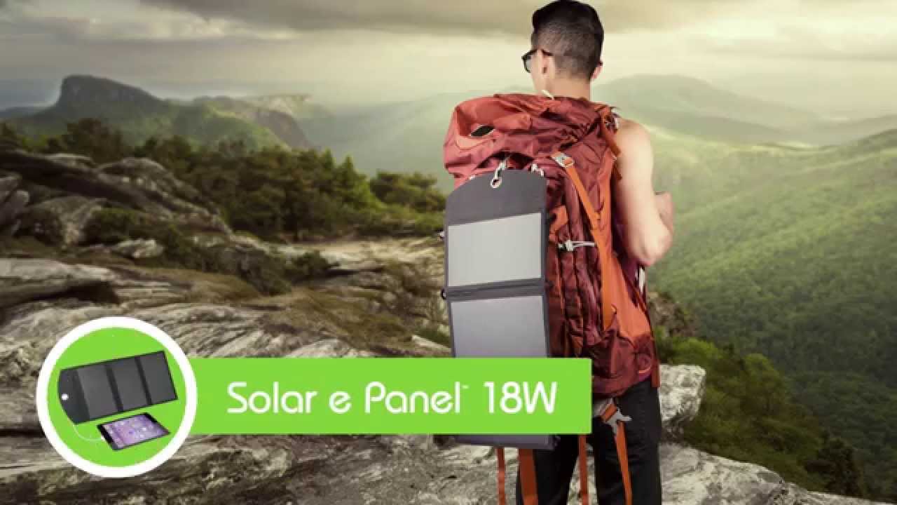 Wagan Tech portable 18W Solar e Panel (#8207)
