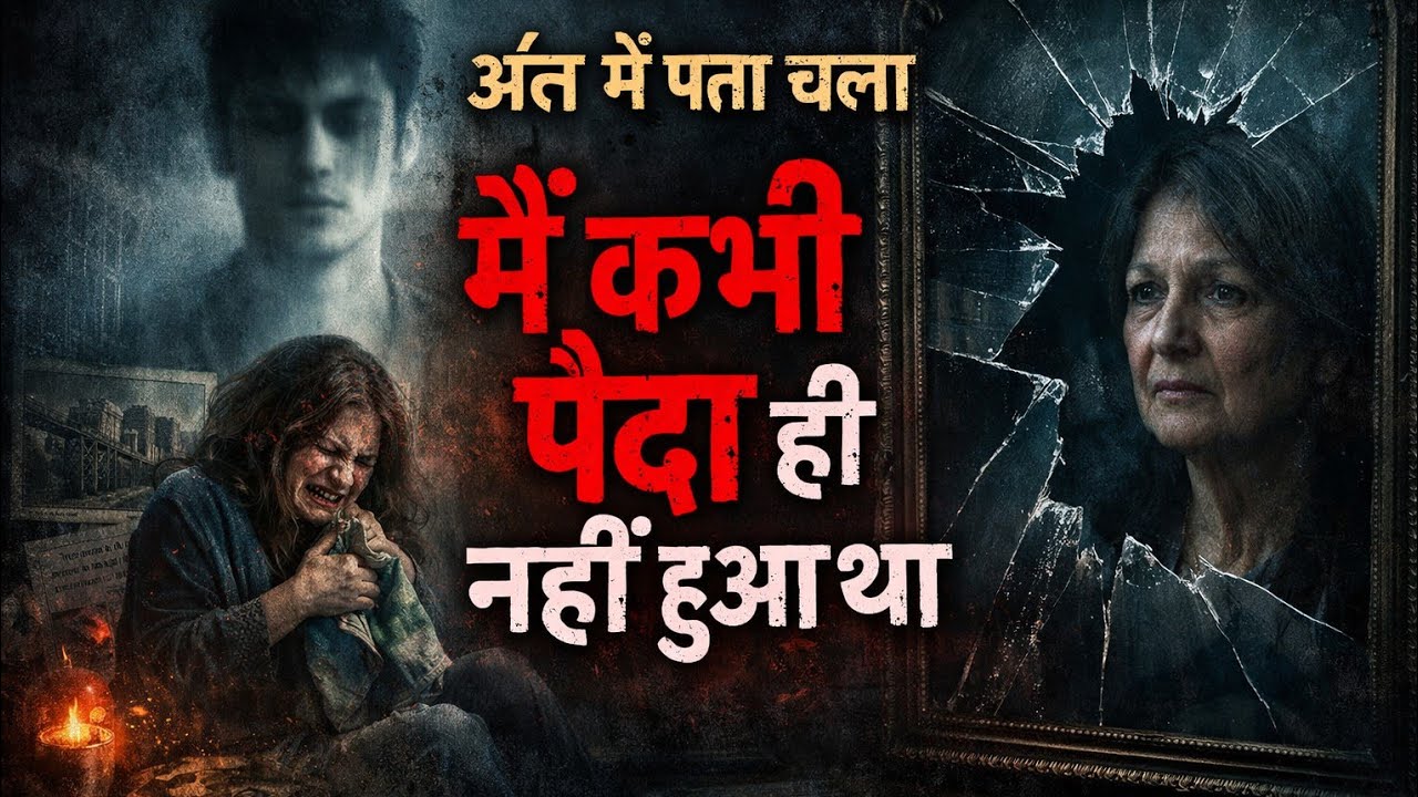 अंत में पता चला—मैं कभी पैदा ही नहीं हुआ था🩸 Psychological Horror • Suspense • Mind-Blowing Twist